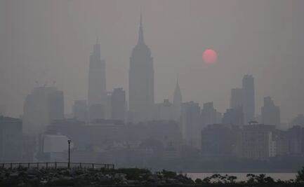 ¿Por qué hay una humareda que cubre el este de EU?