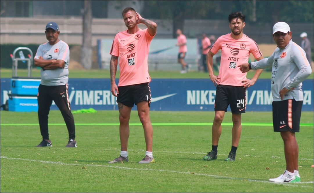 El plantel americanista ha reportado para comenzar la pretemporada. Foto: Imago 7