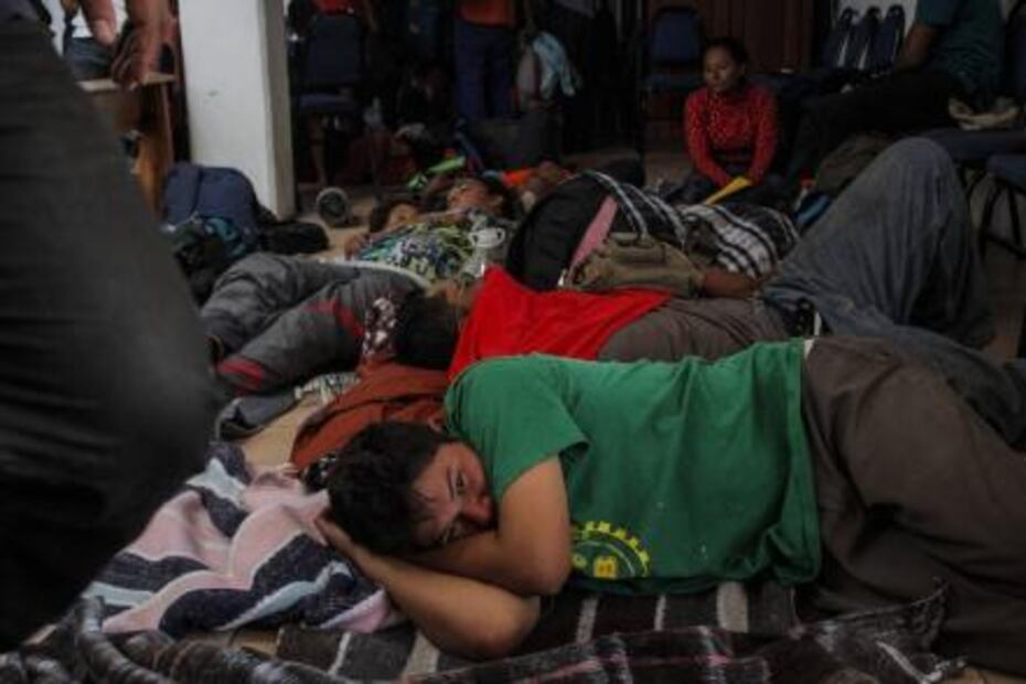 Pese a Trump, avanza caravana migrante