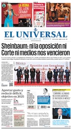 Portada impresa del 15 de noviembre de 2024