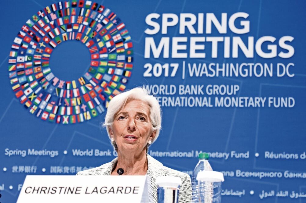 Christine Lagarde, directora gerente del FMI, manifestó su beneplácito con las acciones de política monetaria, así como de la Secretaría de Hacienda, en México. (BAO DANDAN. XINHUA)