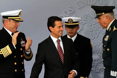 Reitera Peña compromiso para combatir delincuencia