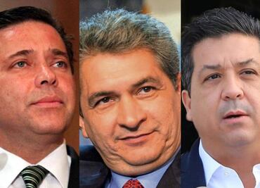 Tomás Yarrington y cuatro exgobernadores de Tamaulipas que enfrentan problemas con la Ley; de esto se les acusa