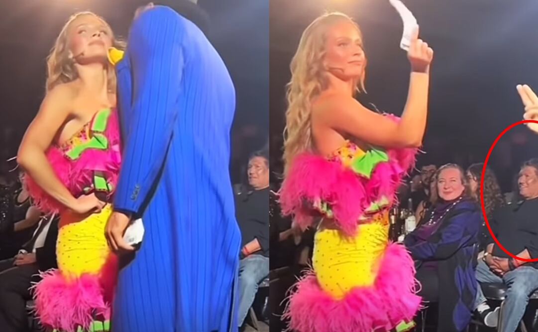 Irina Baeva durante una de las funciones de "Aventutera" en el Salón Ángeles.
Fotos: Instagram