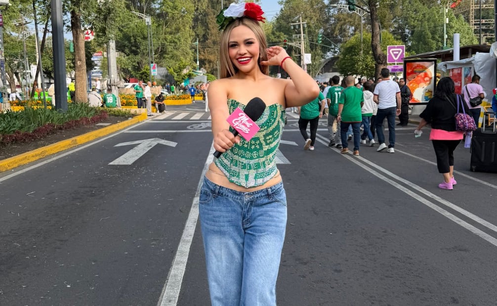 Periodista denuncia acoso durante transmisión en vivo del Mundial 2026 en México. Foto: Redes sociales