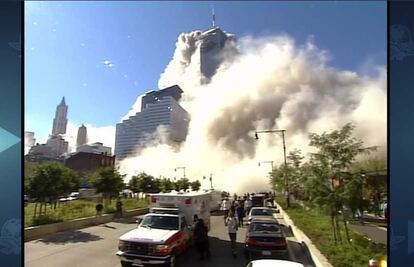 Difunden nuevo video del atentado en las Torres Gemelas