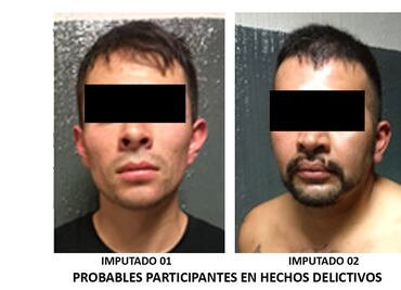 Caen dos acusados de homicidio en la Cuauhtémoc