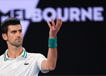 La situación de Novak Djokovic se podría definir hasta el lunes