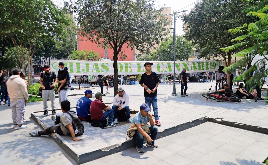 Los activistas señalaron que esperan que el acuerdo con la autoridad se respete y les permitan usar el espacio. Foto: Carlos Mejía / EL UNIVERSAL