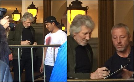 Roger Waters convive con sus fans y se despide de México