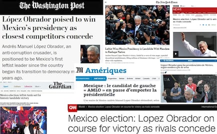 Así reacciona la prensa internacional ante las tendencias en la elección