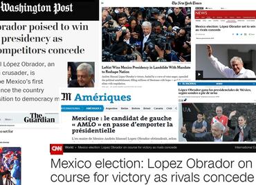 Así reacciona la prensa internacional ante las tendencias en la elección