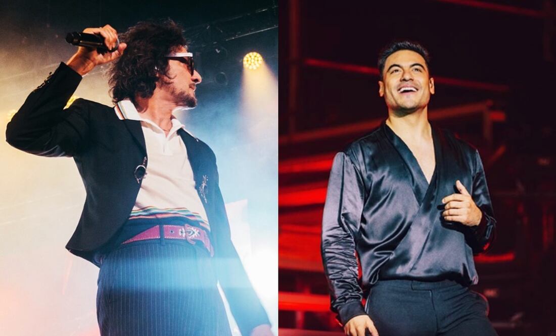 León Larregui y Carlos Rivera son dos de los artistas que podrás ver en concierto este mes.
Fotos: Instagram