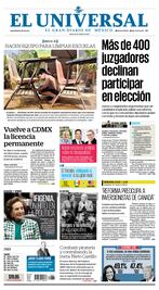 Portada impresa del 15 de octubre de 2024