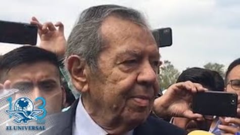 "Aquí no van a lograr nada": Muñoz Ledo