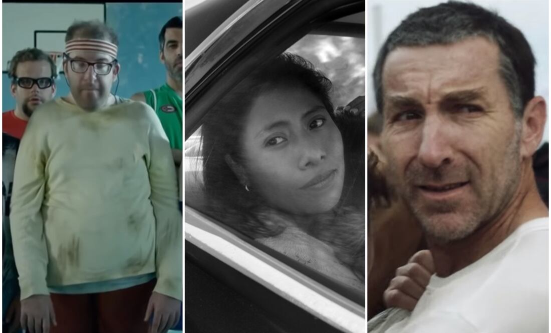 Los Campeones, ROMA y La noche de 12 años. Fotos: Captura tráilers y Archivo