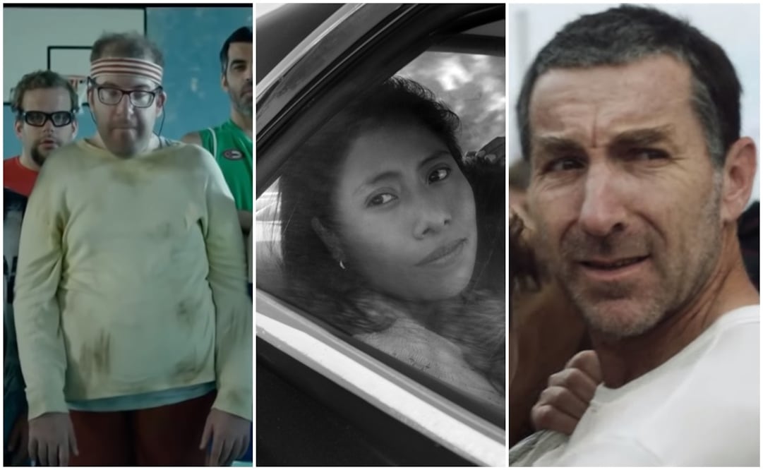 Los Campeones, ROMA y La noche de 12 años. Fotos: Captura tráilers y Archivo