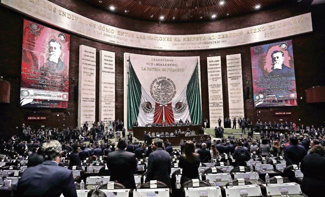 El presidente de la Cámara de Diputados, Javier Bolaños, detalló que también se analizará la segunda vuelta electoral en este periodo de sesiones (ARCHIVO EL UNIVERSAL)