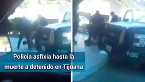 "¡"Lo mató, lo mató!"; oficial asesina a hombre detenido en Tijuana