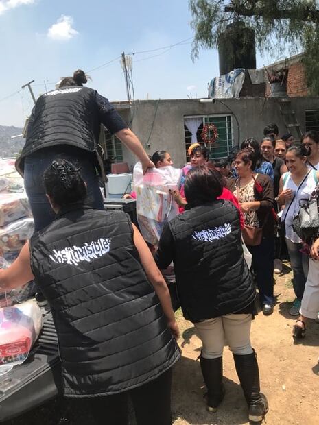 Reparten 3 mil despensas a “los invisibles” de Naucalpan ante el Covid-19