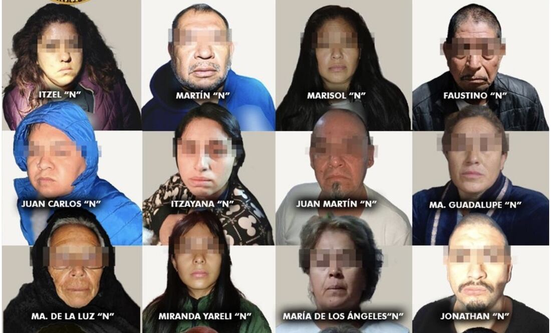 Las detenciones de las 16 integrantes generadores de violencia en Guanajuato fueron ejecutadas con órdenes de cateo, con precisión estratégica en Celaya y Villagrán (25/01/2025). Foto: Especial