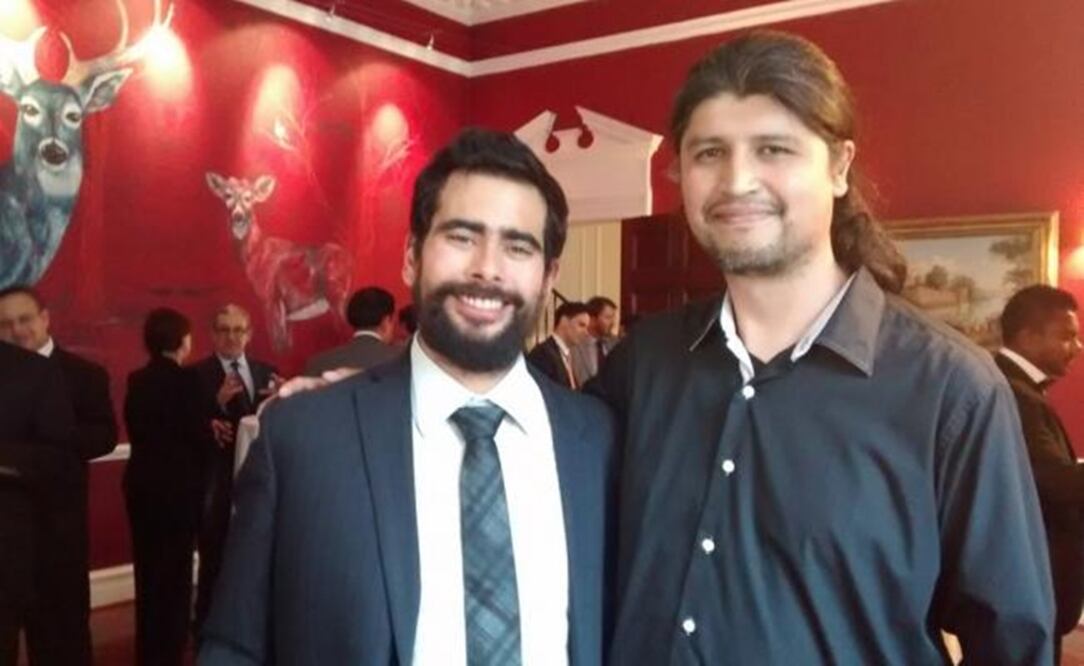 Hernández Santisteban and Contreras Toledo. (Photo: Conacyt)