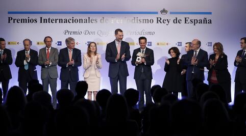 Carlos Loret de Mola recibe Premio Internacional de Periodismo Rey de España