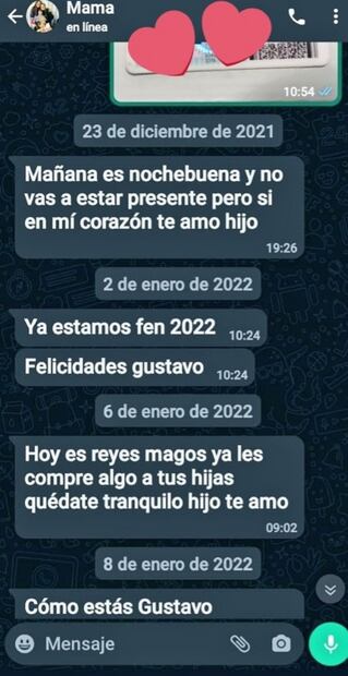Abuelita sigue mandando WhatsApp a su hijo que murió de Covid-19