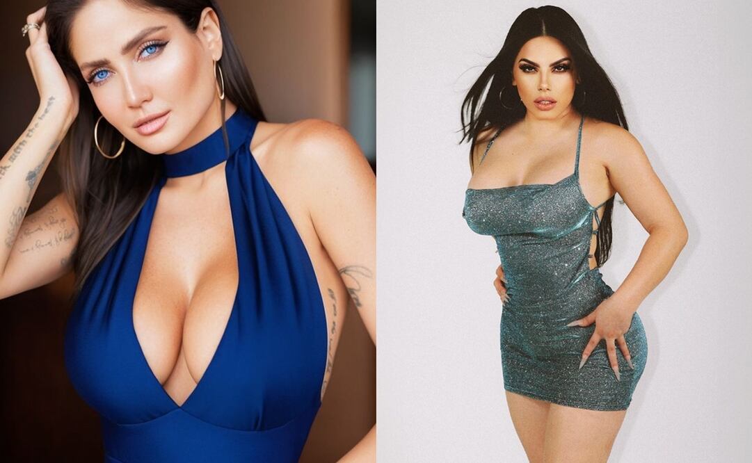 Celia Lora y Lizbeth Rodríguez fueron amigas por un tiempo, hasta que la influencer dijo que tenían una relación amorosa. 
Fotos: Instagram