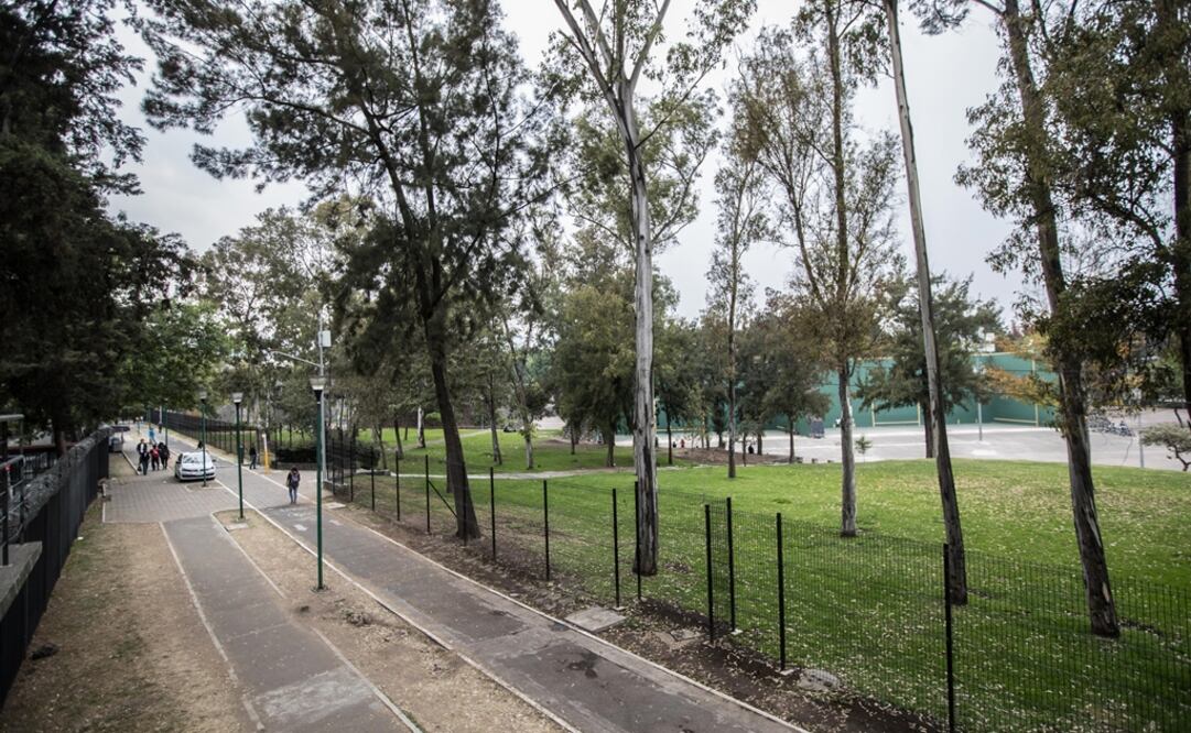 Area of CU where an alleged drug-related incident took place last February - Photo: Germán Espinoza/EL UNIVERSAL