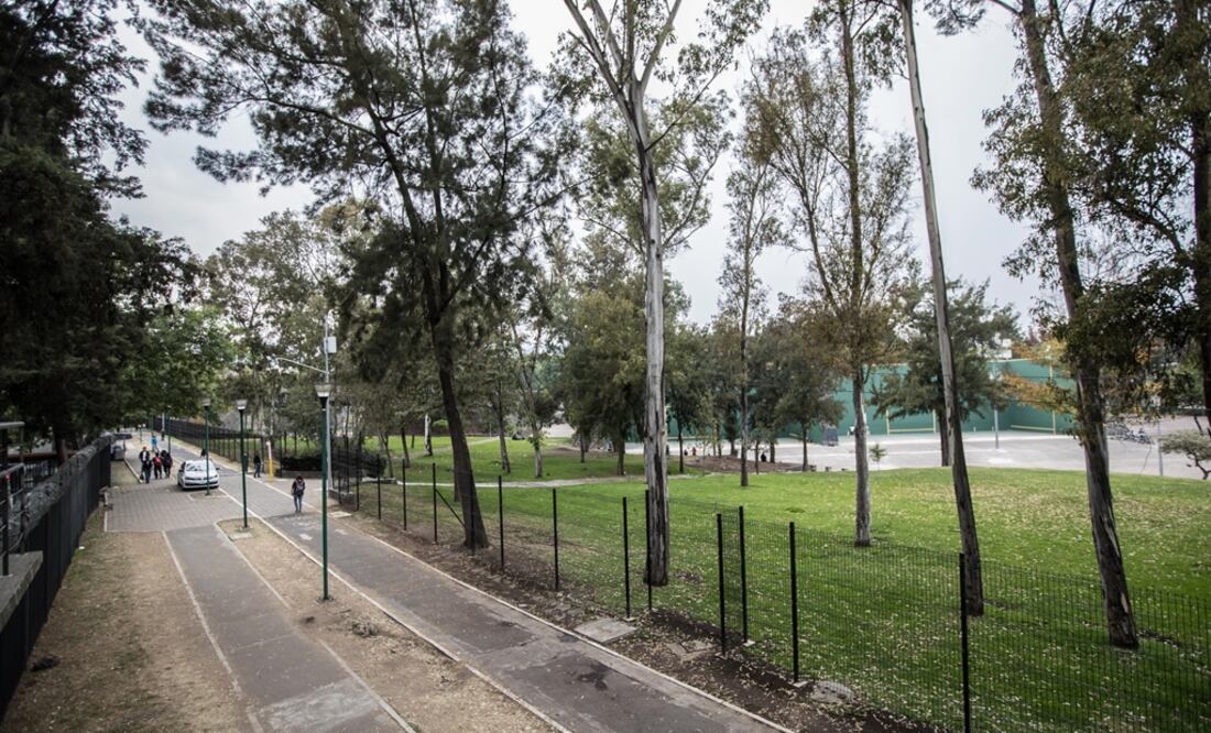 Area of CU where an alleged drug-related incident took place last February - Photo: Germán Espinoza/EL UNIVERSAL