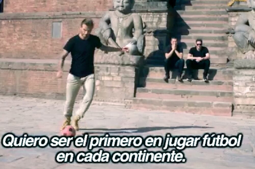 El atleta realizó su deporte favorito durante 10 días en 11 países (CORTESÍA BBC)