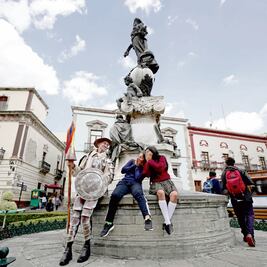 Quijote chocolatero supera el cáncer