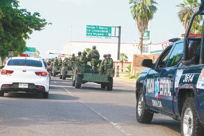 Vuelve la normalidad a Culiacán con militares