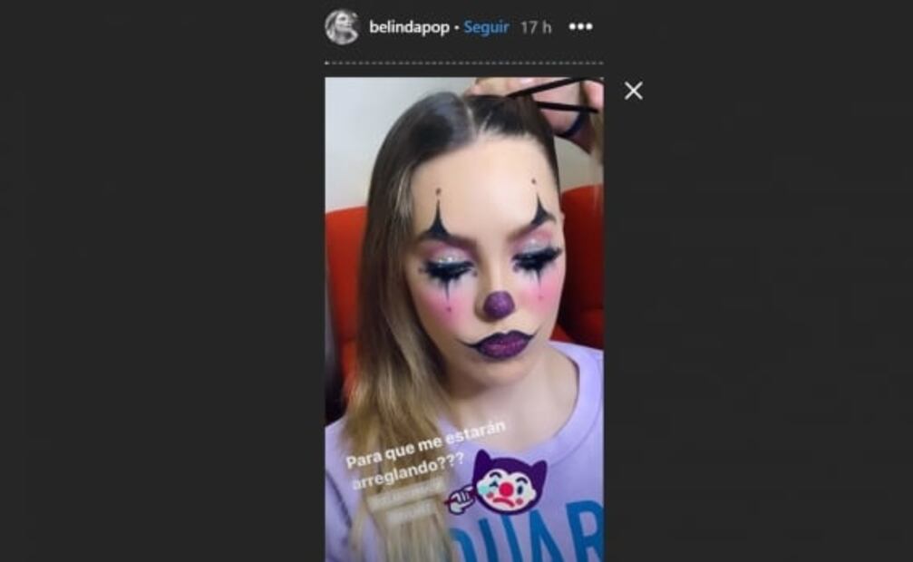 Belinda se transforma en una sexy payasita para prender al Foro Sol