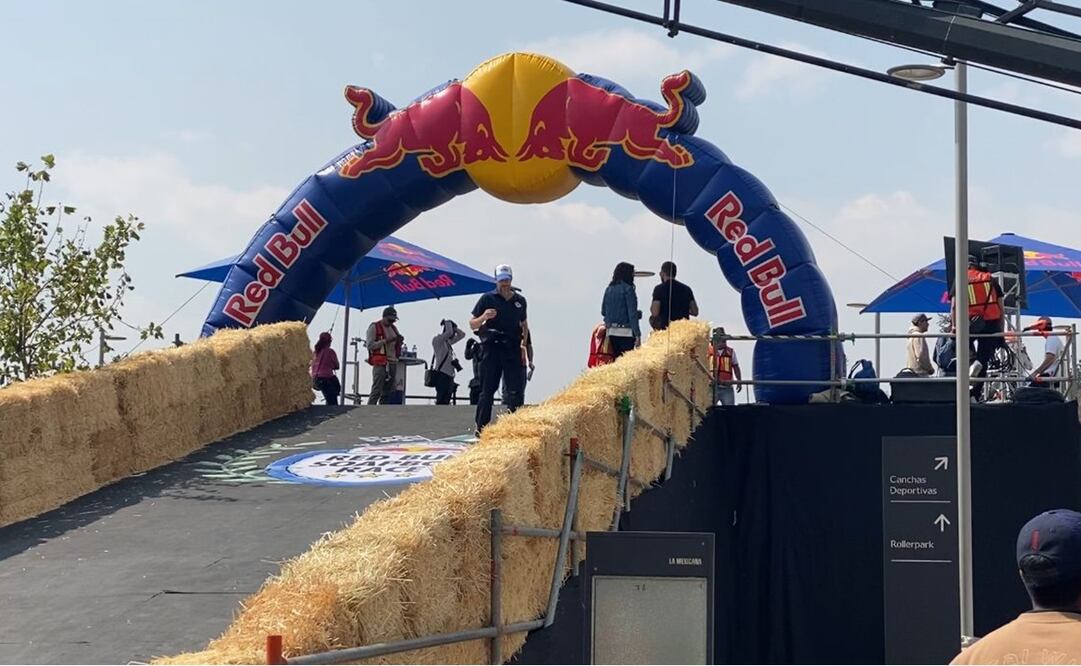 Meta del Red Bull Soapbox Race en el Parque La Mexicana, CDMX / FOTO: El Universal / Nicolás Schiller
