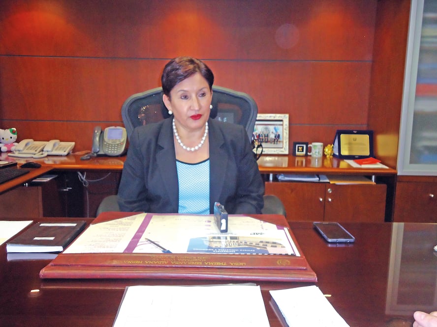 Thelma Aldana Hernández, fiscal general de Guatemala (JOSÉ MELÉNDEZ. EL UNIVERSAL)