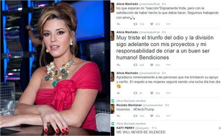 ¿Qué hará Alicia Machado tras el triunfo de Donald Trump?
