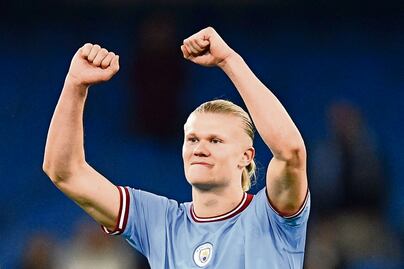 Erling Haaland considera que Pep Guardiola es "el mejor entrenador del mundo"