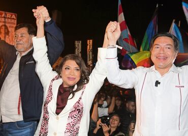 Clara Brugada propone en segundo debate potabilizar agua de lluvia