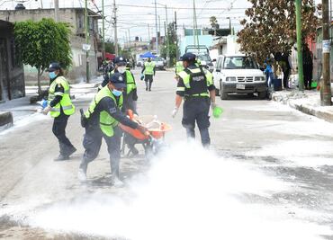 "Ya no hay calles inundadas en Chalco", asegura Protección Civil