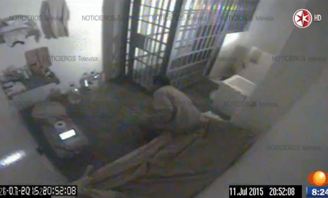 Los 11 policías que están bajo proceso monitoreaban al líder del 'Cártel de Sinaloa' con el sistema de circuito cerrado que no tenía audio (TOMADA DE VIDEO)