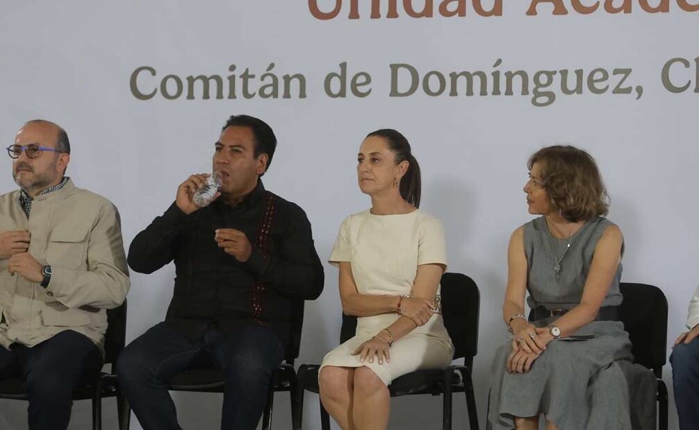 Evento en Comitán, Chiapas con la presidenta Claudia Sheinbaum. Foto: Gabriel Pano/EL UNIVERSAL