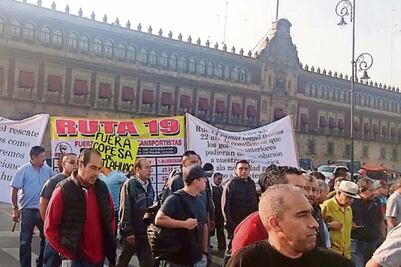 Micros piden subir tarifa; Sheinbaum dice que no