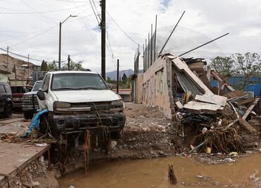 Lluvias torrenciales afectan a Ciudad Juárez