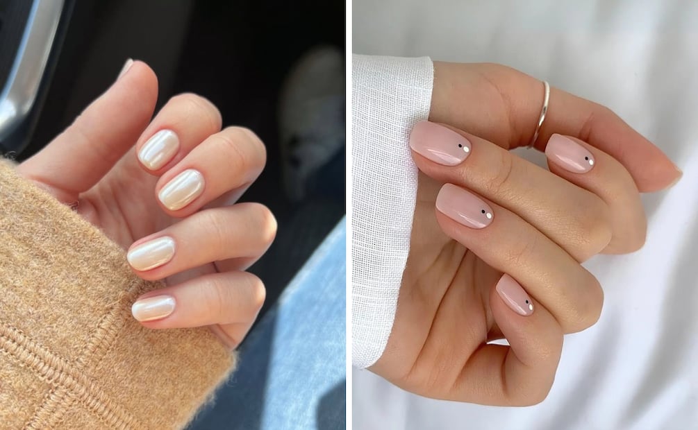 Minimalismo en las uñas: el diseño elegante que no pasa de moda. Foto: Instagram @@elclub.beauty