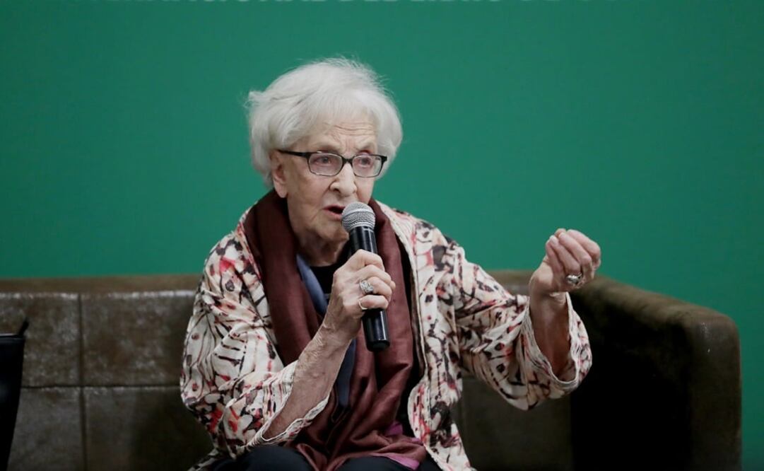 Ida Vitale habla de exilio y poesía. Foto: Juan Boites/EL UNIVERSAL
