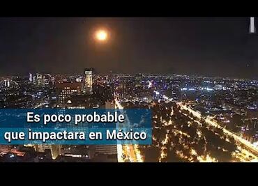 Confirman que sí fue un meteorito avistamiento en México; no hubo afectaciones