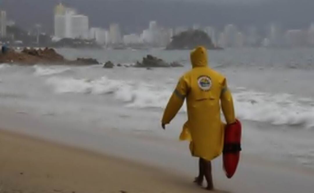  The yellow alert also contemplates rain and tall waves in Guerrero. (Photo: Archive/EFE) 