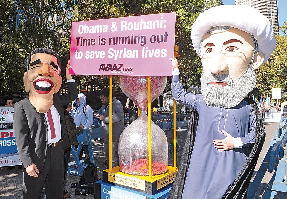 El presidente de EU, Barack Obama, se mostró proclive a revisar su política en Irán a raíz de la victoria electoral del reformista Hassan Rouhani (AP. ARCHIVO)